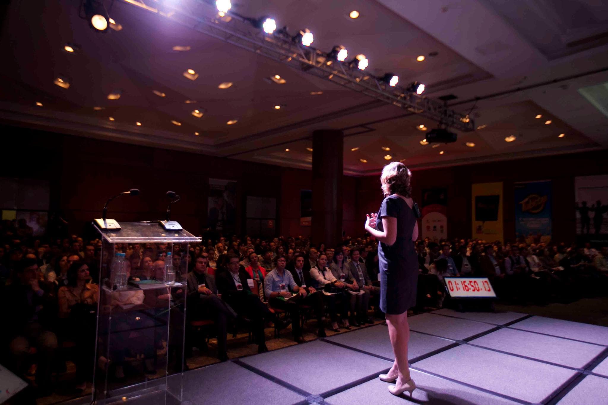 The benefits of public speaking and doing business talks